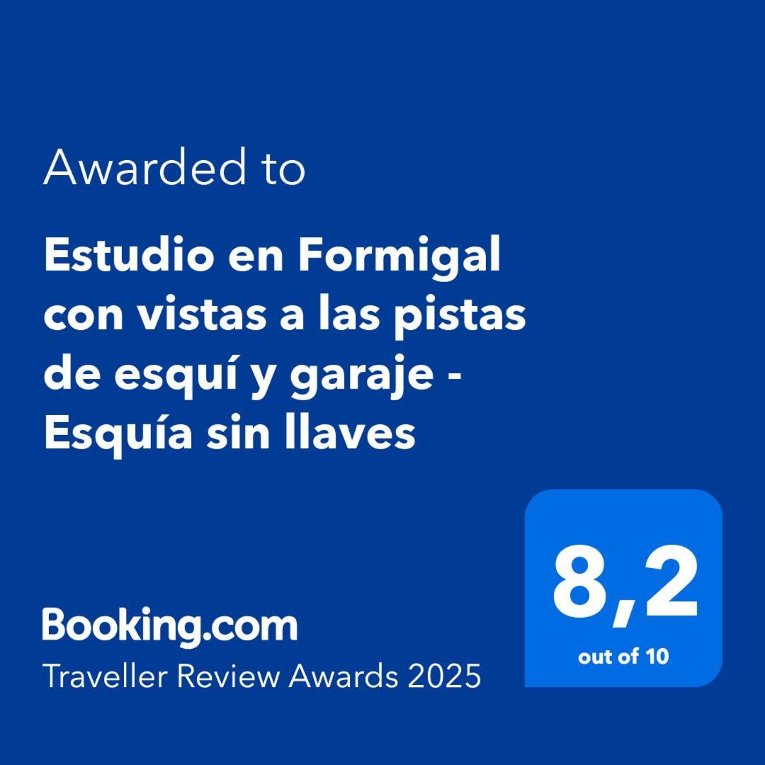 Estudio En Formigal Con Vistas A Las Pistas De Esqui Y Garaje - Esquia Sin Llaves ภายนอก รูปภาพ